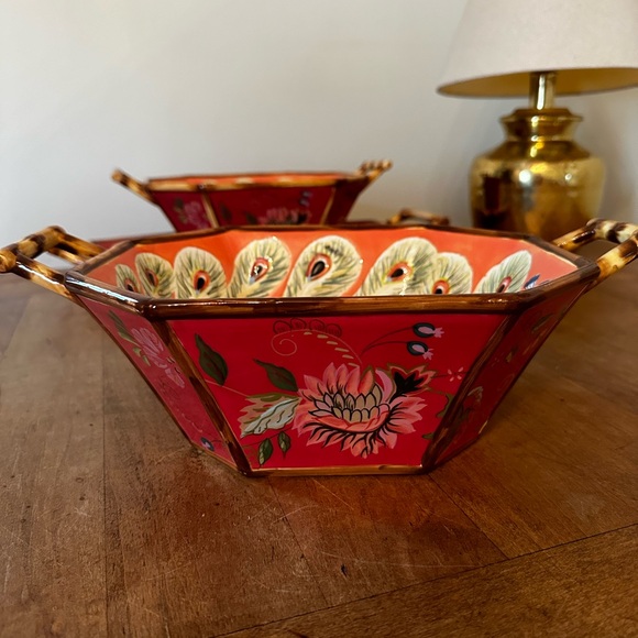 Artesian Road Collection by Tracy Porter Octagonal Serving Bowl - Picture 3 of 4